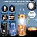 Lanterna Camping Retrátil Solar